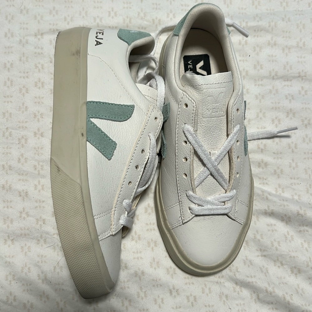 BRAND new VEJA seafoam green size 36 (us 5)